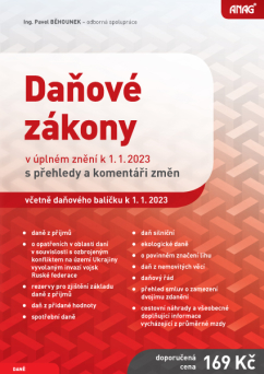 Daňové zákony 2023 - Ing. Pavel Běhounek - A4