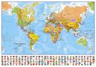 Svět - politická nástěnná mapa 100 x 70 cm