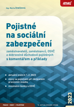 Levně Pojistné na sociální zabezpečení 2023 - Ing. Marta Ženíšková