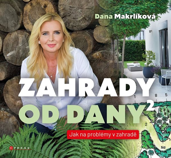 Zahrady od Dany 2 - Dana Makrlíková - 24x22 cm, Sleva 80%