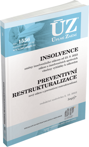 Levně ÚZ 1556 / Insolvence, Preventivní restrukturalizace
