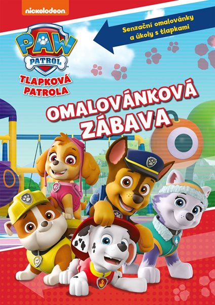 Tlapková patrola - Omalovánková zábava - Kolektiv - 20x27 cm
