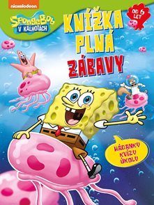 SpongeBob - Kn&#237;žka pln&#225; z&#225;bavy
