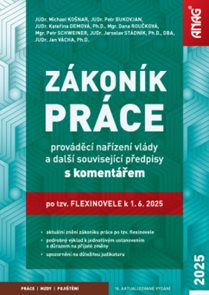 Z&#225;kon&#237;k pr&#225;ce, prov&#225;děc&#237; nař&#237;zen&#237; vl&#225;dy a dalš&#237; souvisej&#237;c&#237; předpisy s koment&#225;řem po tzv. flexinovel