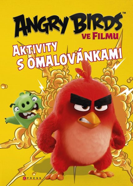 Levně Angry Birds ve filmu - Aktivity s omalovánkami