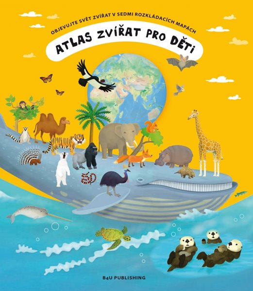 Atlas zvířat pro děti - Tomáš Tůma - 23x26 cm, Sleva 41%