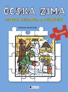 Lidová říkadla a písničky s puzzle - Česká zima - Josef Lada