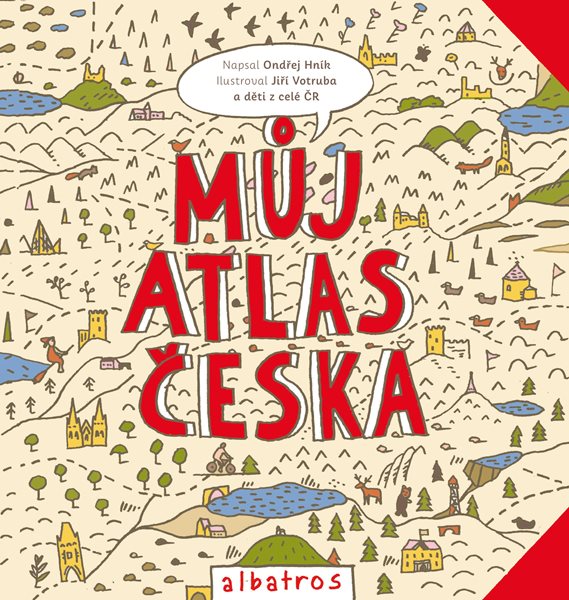 Můj atlas Česka - Ondřej Hník - 24x24 cm