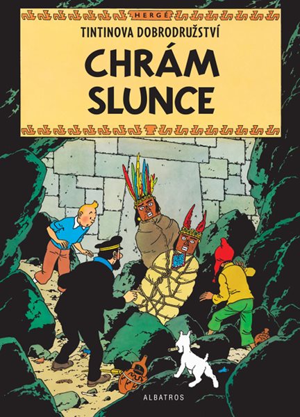 Tintin 14 - Chrám Slunce - Hergé - 22x29 cm