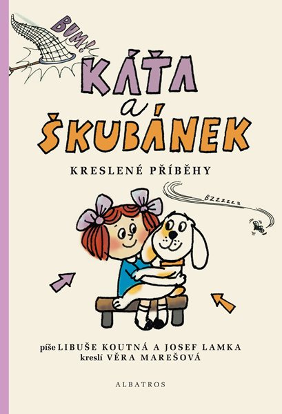 Káťa a Škubánek - Kreslené příběhy - Josef Lamka - 16x24 cm