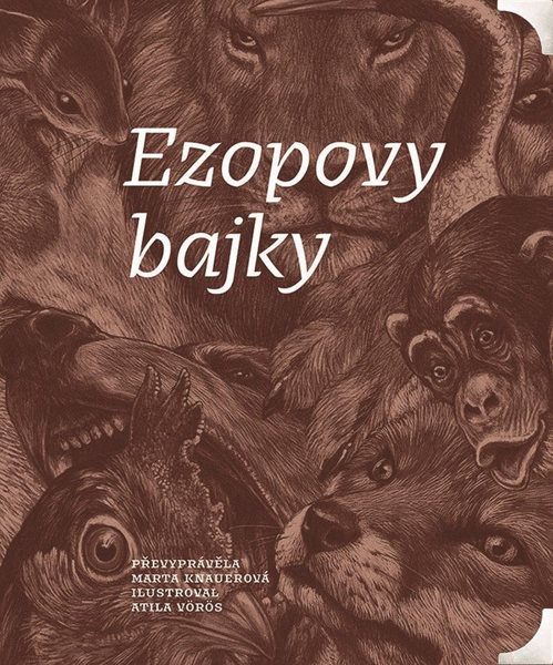 Ezopovy bajky - Marta Knauerová - 29x34 cm, Sleva 391%