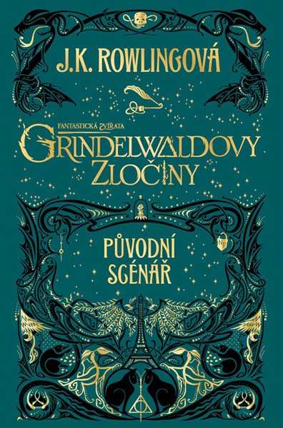 Fantastická zvířata: Grindelwaldovy zločiny - původní scénář - J. K. Rowlingová - 13x20 cm, Sleva 70%