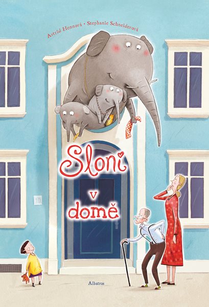 Sloni v domě - Stephanie Schneiderová - 21x30 cm