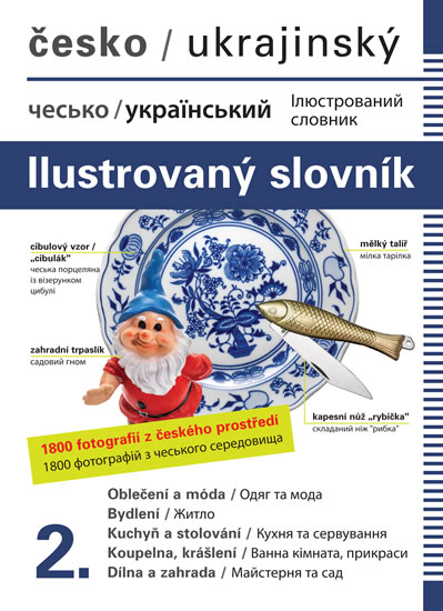Česko-ukrajinský ilustrovaný slovník 2. - Jana Dolanská Hrachová - 16x22 cm