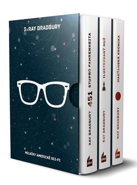 Ray Bradbury BOX - Ray Bradbury - 13x20 cm, Sleva 120%