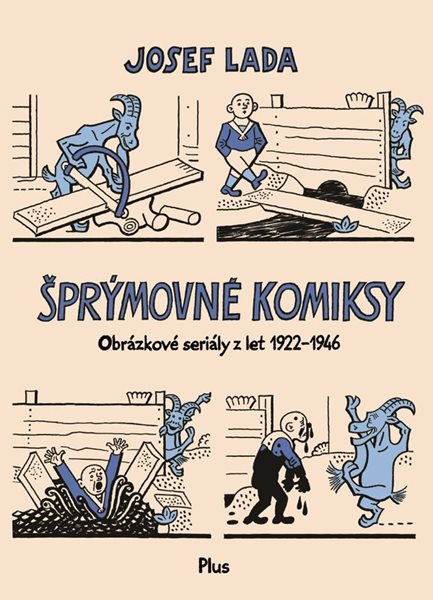 Šprýmovné komiksy - Josef Lada - 25x32 cm, Sleva 200%