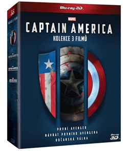 Captain America trilogie 1.-3. (6 Blu-ray 3D+2D)