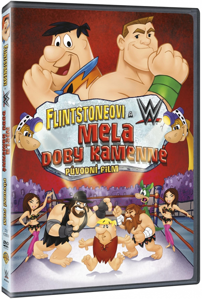 DVD Flintstoneovi & WWE: Mela doby kamenné - Spike Brandt, Tony Cervone - 13x19 cm