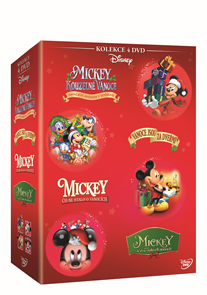 Mickey Vánoční kolekce 4 DVD