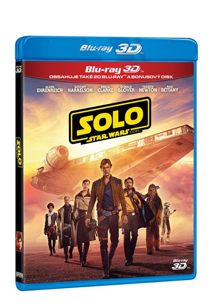 Levně SOLO: STAR WARS STORY 3Blu-ray 3D+2D - bonus disk