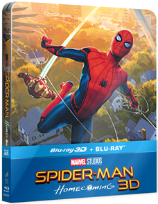 Spider-Man: Homecoming Blu-ray 3D + 2D stellbook