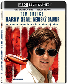 BARRY SEAL: Nebeský gauner UHD + Blu-ray