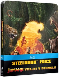 Jumanji: Vítejte v džungli! Blu-ray steelbook