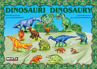 Levně Dinosauři - vystřihovánka - neuveden