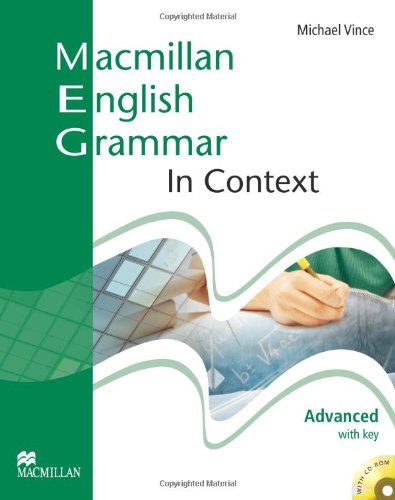 Macmillan English Grammar in Context Advanced with key + CD-ROM - Vince Michael - A4, brožovaná
