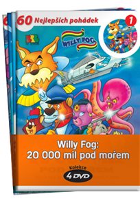 Willy Fog: 20 000 mil pod mořem kolekce 4 DVD
