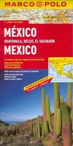 Mexiko - mapa MP 1:2,5m + Guatemala,Belize,Salvado