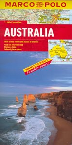 Austrálie - mapa Marco Polo - 1:4 000 000