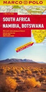 Afrika -jih- mapa Marco PoloP 1:2m /JAR,Namíbie,Botswana/