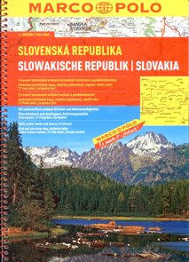 Slovenská republika - autoatlas Marco Polo - 1:200 000