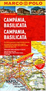 Itálie 12- Campania, Basilicata -mapa Marco Polo - 1:200 000