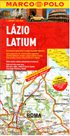 Itálie 9- Lázio - mapa Marco Polo - 1:200 000