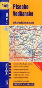 Písecko - Vodňansko - cyklomapa Kartografie Praha č.146 - 1:70 000