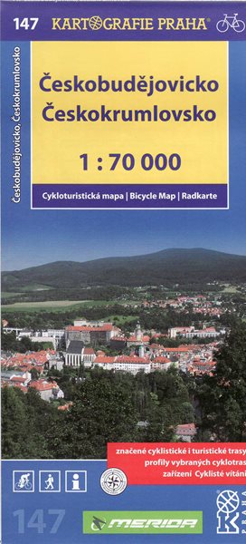 Levně Českobudějovicko, Českokrumlovsko - cyklo KP č.147 - 1:70t