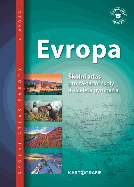 Evropa - školní atlas pro ZŠ a víceletá gymnázia - 23x32