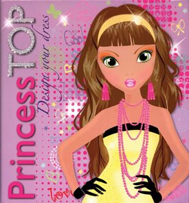 Princess TOP Design your dress (fialová)