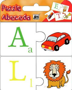 Abeceda - Velké puzzle pro předškoláky