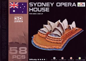Puzzle 3D - Opera v Sydney