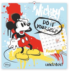 Poznámkový kalendář -  Mickey Mouse omalovánky