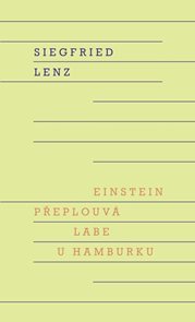 Einstein přeplouv&#225; Labe u Hamburku