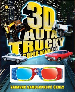 3D Auta, trucky - Super samolepky