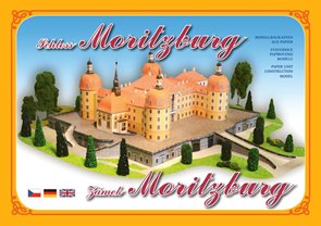 Zámek Moritzburg - Stavebnice papírového modelu