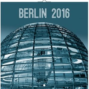 Kalendář nástěnný 2016 - Berlín, poznámkový  30 x 30 cm