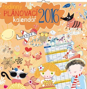 Kalendář nástěnný 2016 - Rodinný plánovací, poznámkový  30 x 30 cm