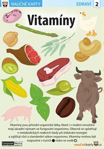 Vitamíny - Naučná karta