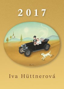 Kalendář 2017 - Iva Hüttnerová - nástěnný